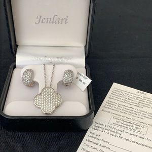 Jenlari necklace and earring set